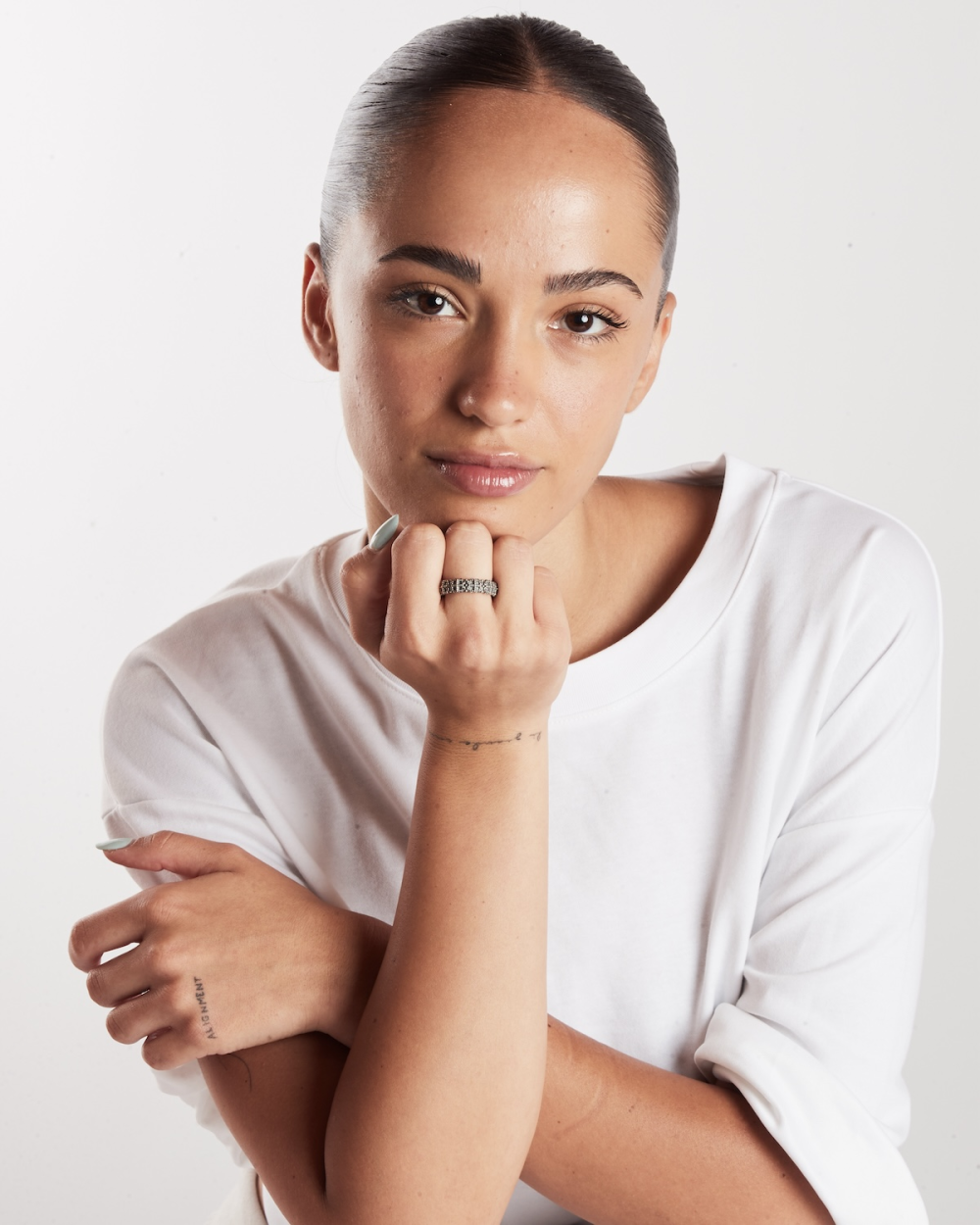 BAGUE ALLIANCE GOTHIQUE PROMESA EN...