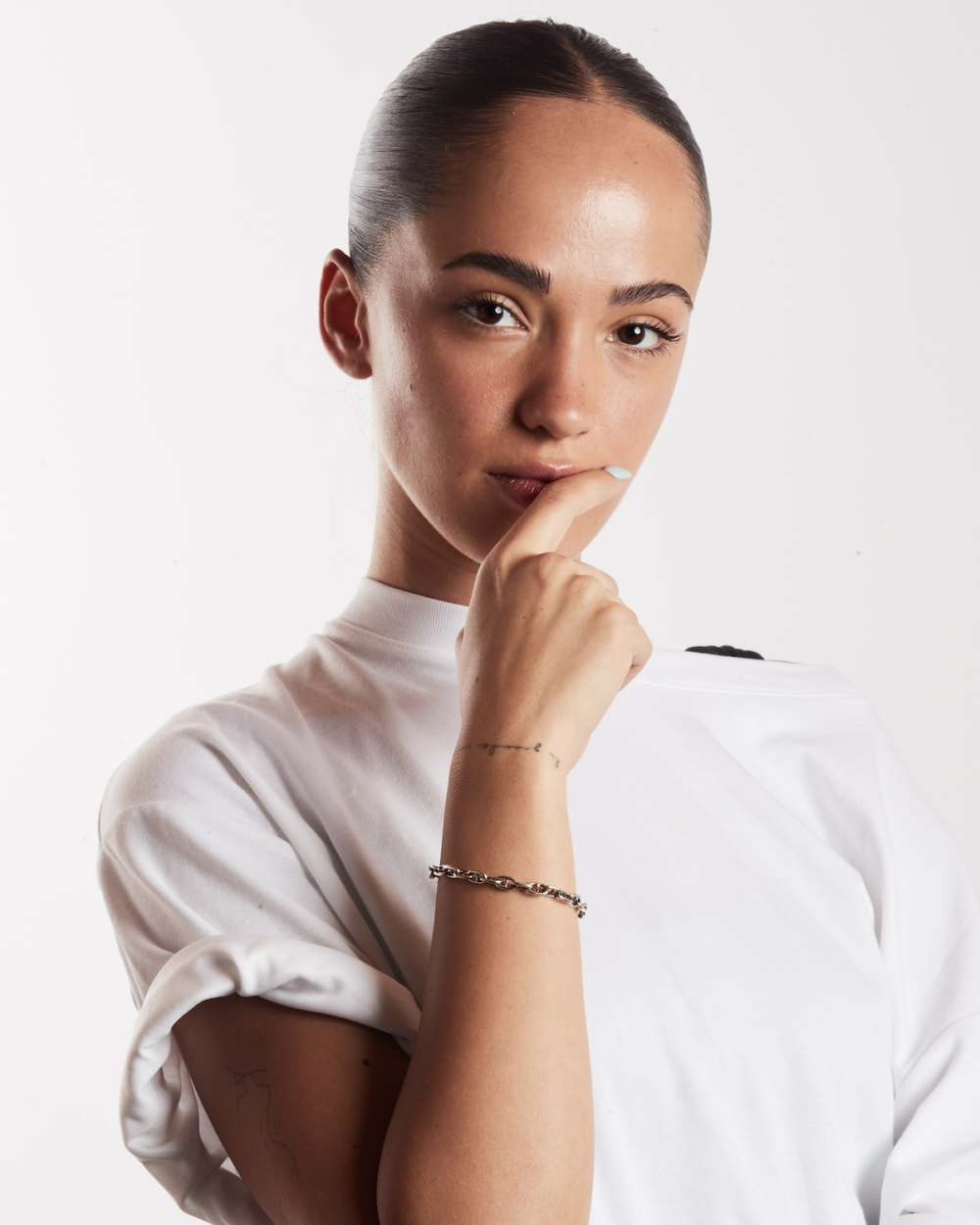 ARMBAND KETTE REIF MIT STEG