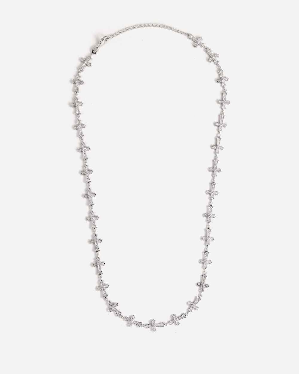 COLLAR CRUZES GÓTICAS DE PLATA CON...