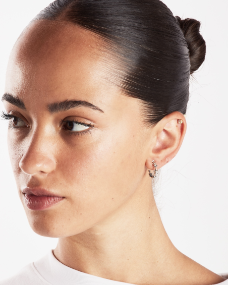 OHRRING CREOLE STACHELDRAHT MINI