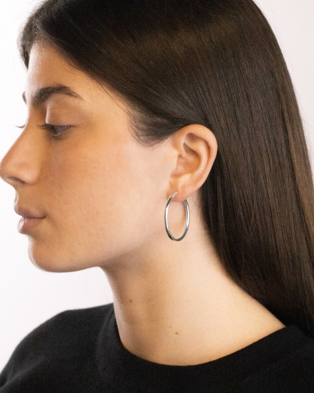 PENDIENTE DE ARO GRANDE... 2