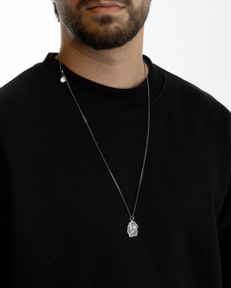 Clever Gioielli Orecchini A Cerchio In Argento 925 Con Pendente A Forma Di Alce, Laccato Nero Opaco E Lucido, Per Donna E Bambina, Regalo In Scatola