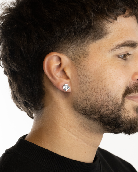 OHRRING OHRSTECKER MIT ROSE EROX