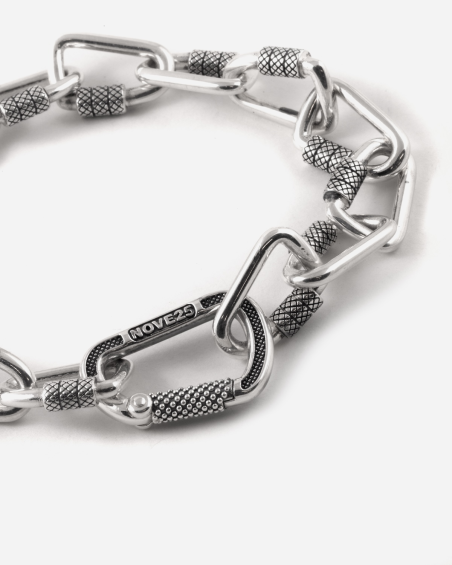 KARABINER-KETTENARMBAND