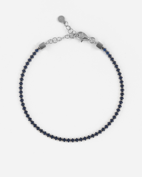 PULSERA TENNIS DE PLATA CON...