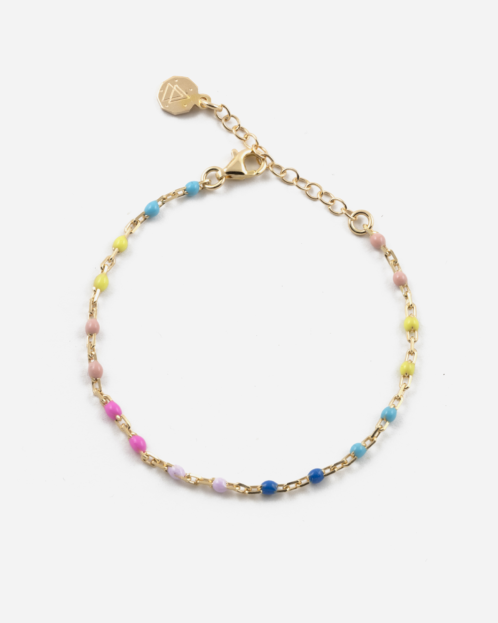 PULSERA GRANDE DE ESMALTE MULTICOLOR...