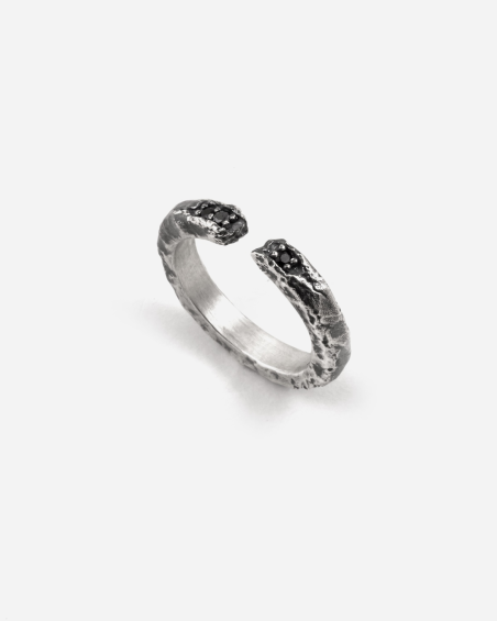 MATERIC OPEN FINE RING WITH STONES