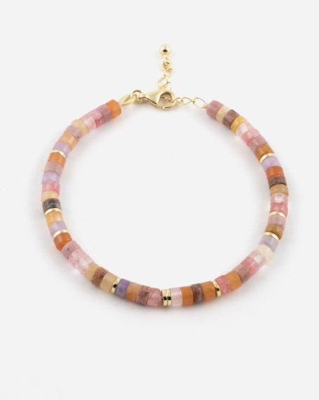 GOLD PLATED PINK ELEMENTS...
