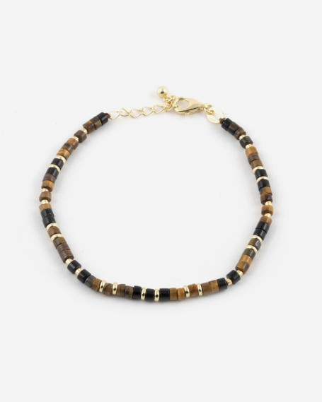 GOLD PLATED MINI BROWN...
