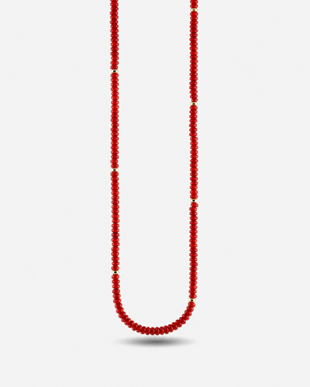 GOLD PLATED EARTH NECKLACE