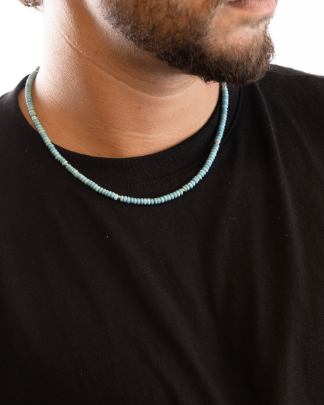 GOLD PLATED SEA NECKLACE 2